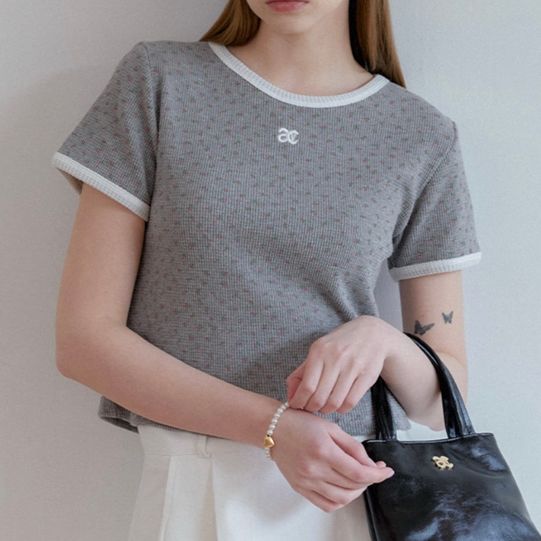 Anoetic Flower Waffle T-Shirts - 2 Colors