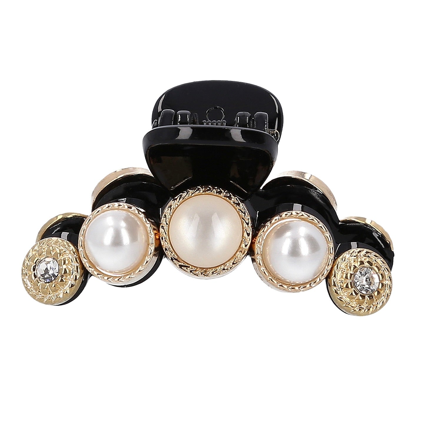 Mela Bianca Lia Mini Hair Clip - Ivory