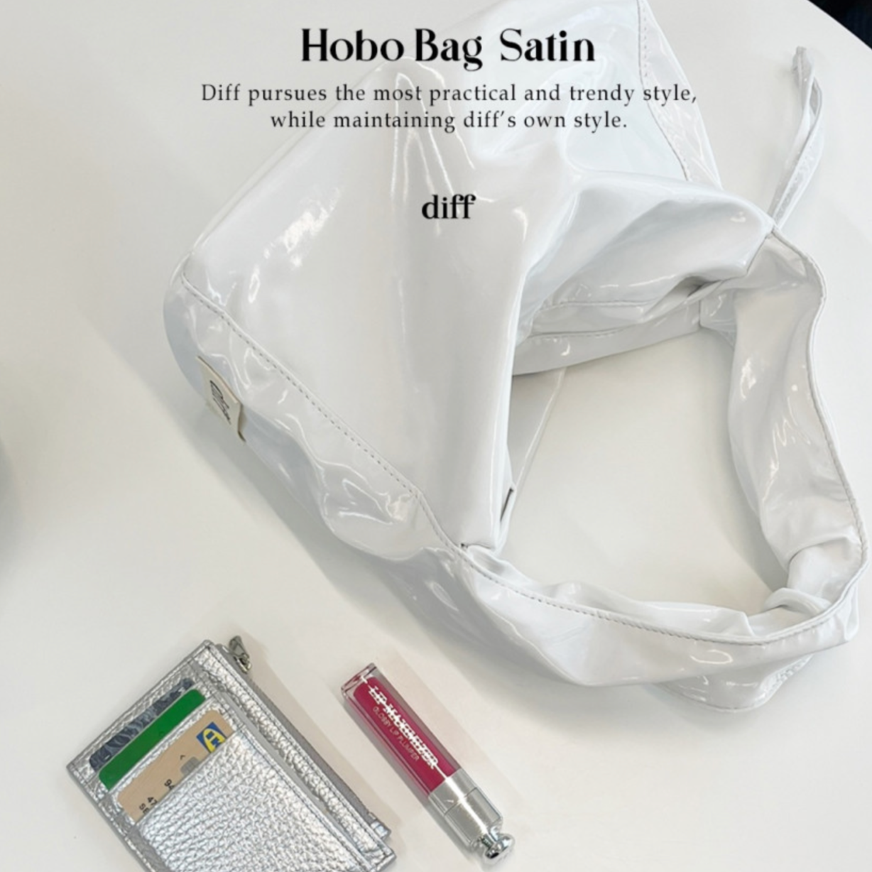 Diff Hobo Satin Bag - 5 Colors