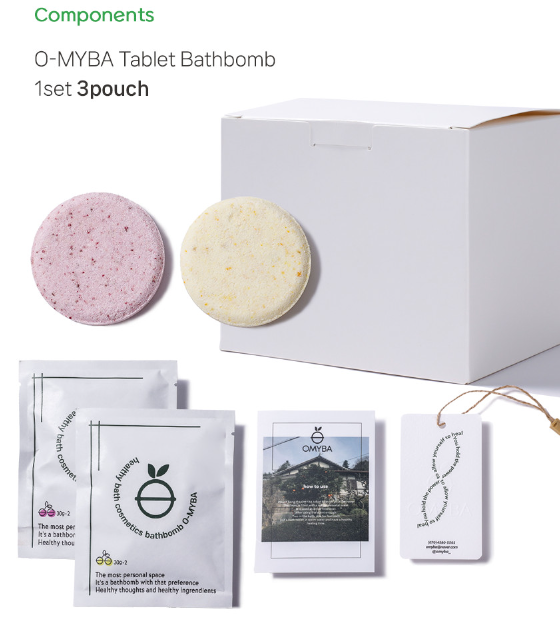 OMYBA Tablet Bubble Bathbomb