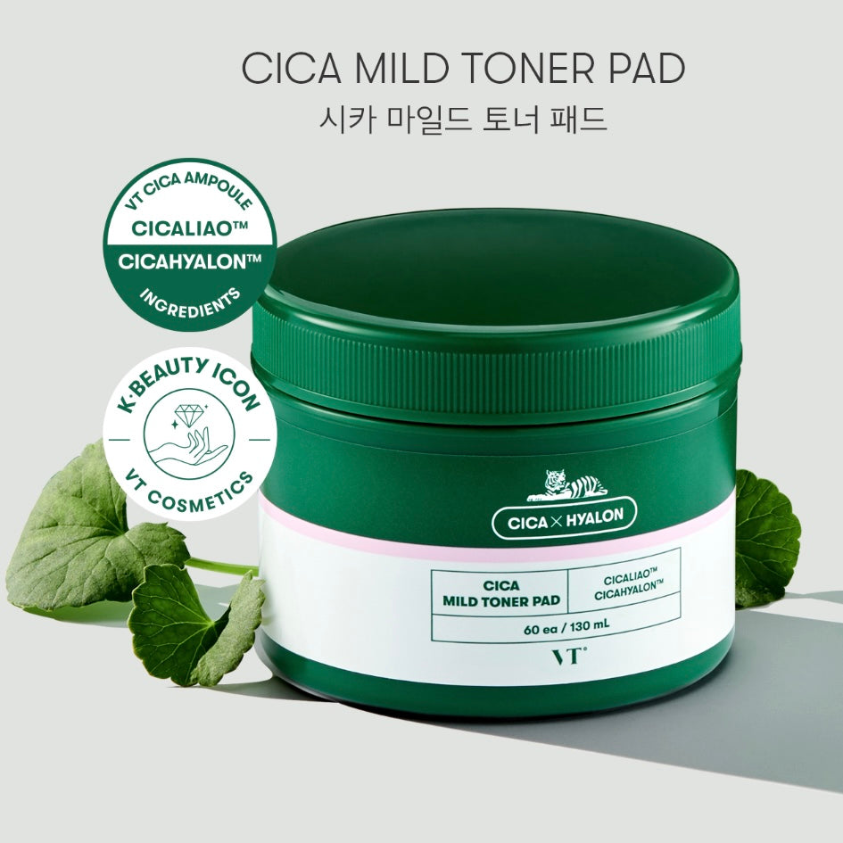 Cica Mild Toner Pads (60pcs)